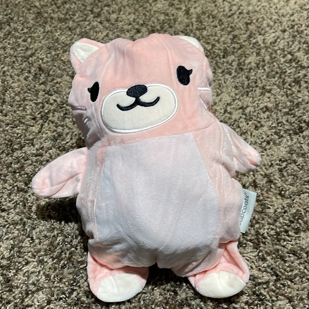 Cubcoats - 2 in 1 fleece zip up and stuffed animal NWT